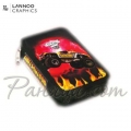 Monster Jam Flames Пълен несесер с 2 ципа Lannoographics Monster Jam Flames Пълен несесер с 2 ципа Lannoographics